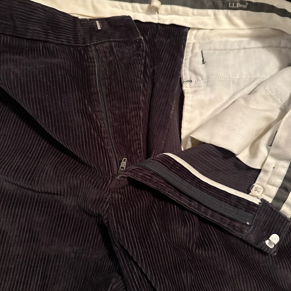 L.L Bean Corduroy Classic Fit Men’s pants Size 36 - Picture 10 of 16